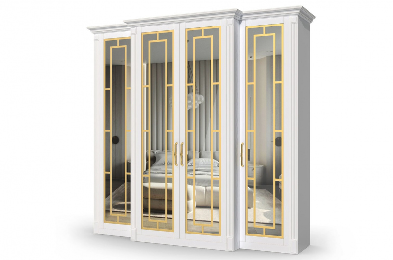 Шкаф 4-створчатый Микс 4